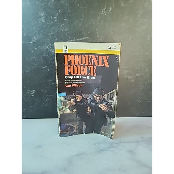 Phoenix Force Chip Off The Old Bloc By Gar Wilson Paperback - Picture 1 of 10
